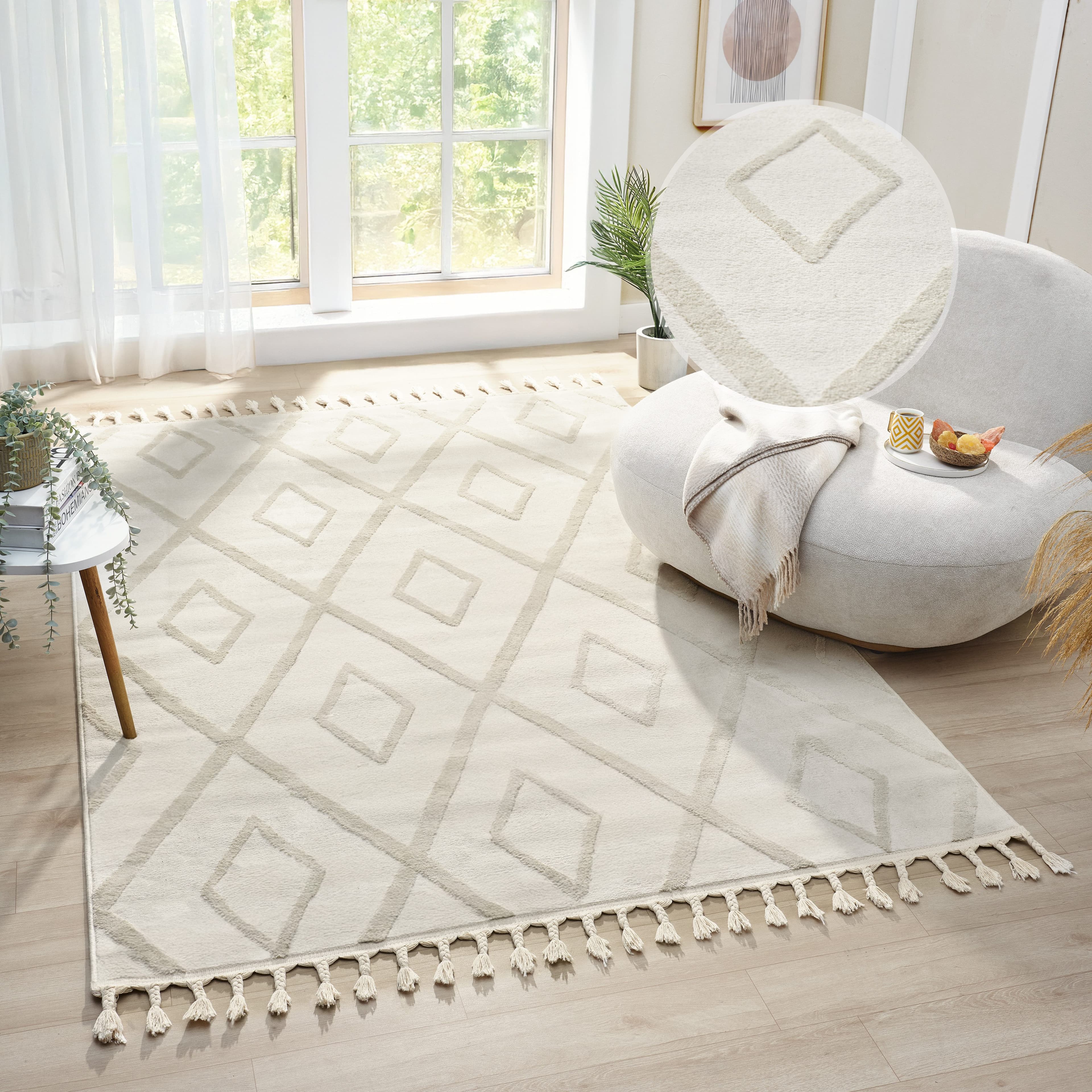 OTTO home Teppich Otilie | Beige