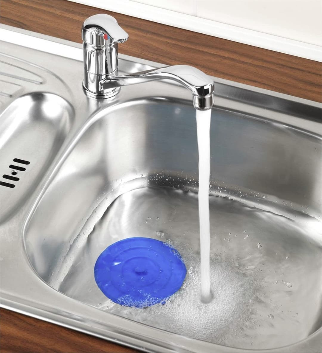 Maximex Waschbeckenstöpsel Universal | Blau