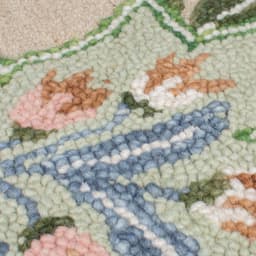 FLAIR RUGS Bryony Floral Wollteppich | Grün