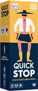 ATM GAMING Spiel Quickstop Das BuchstabenDuell | Mehrfarbig