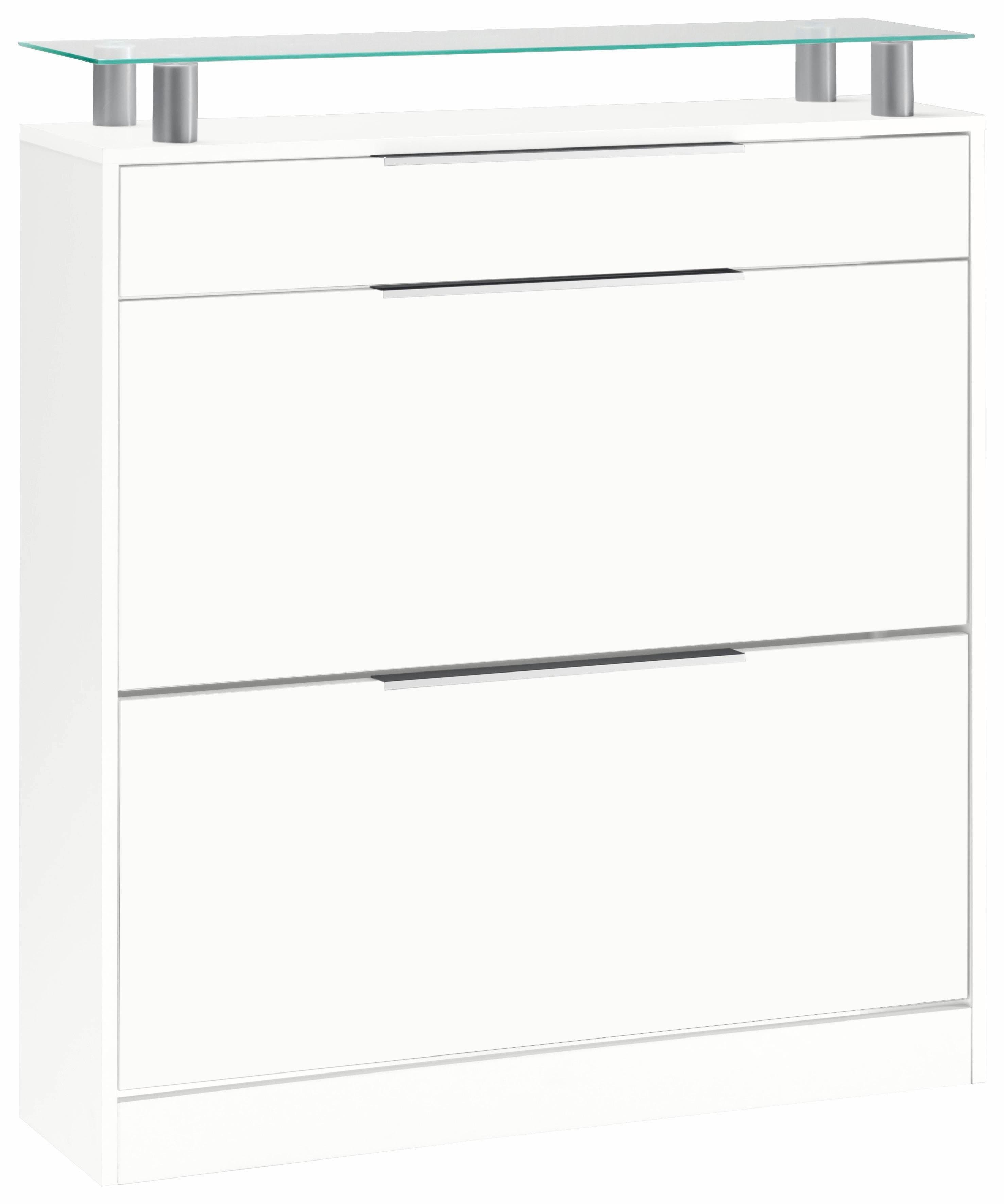 borchardt Möbel Schuhschrank Oliva | Weiß