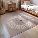 HANSE Home Kinderteppich Happy Lion | Beige