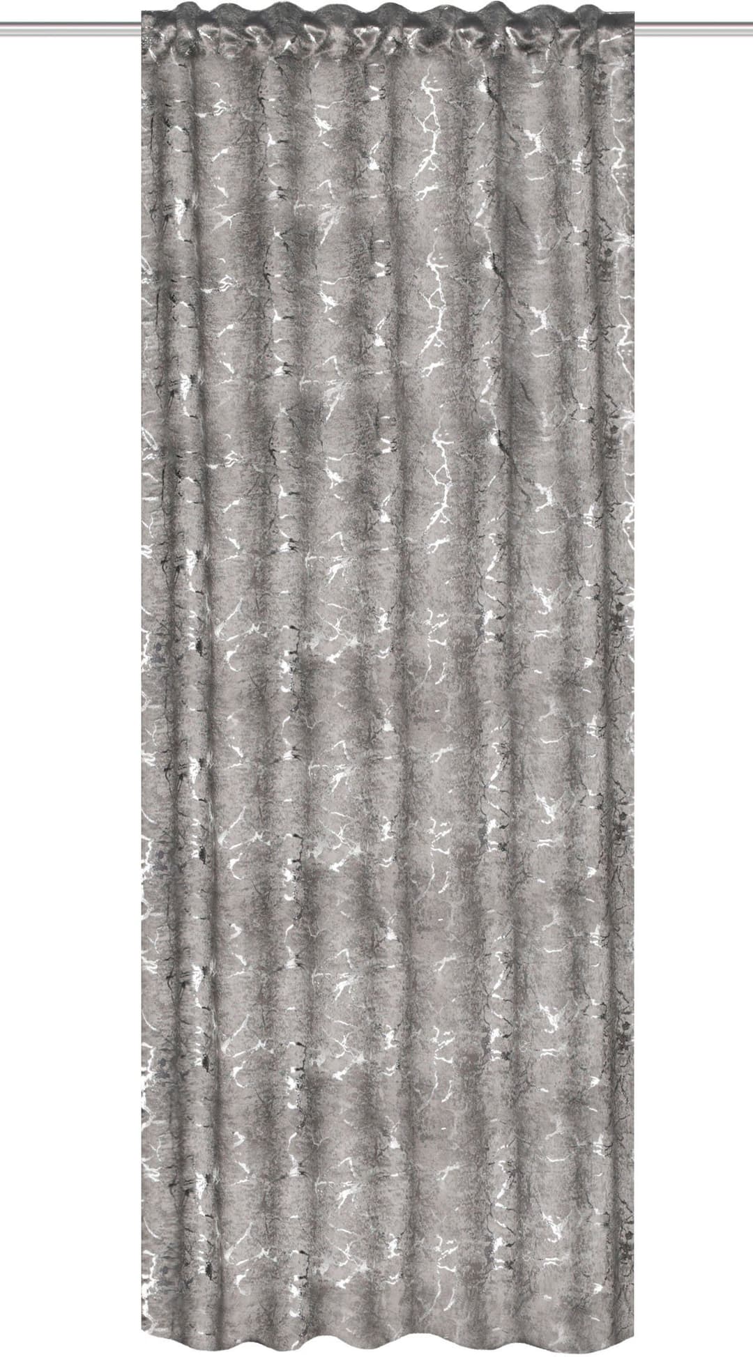 HOME WOHNIDEEN Vorhang DESERTO | Grau