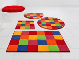 Grund Badematte Mosaik | Mehrfarbig