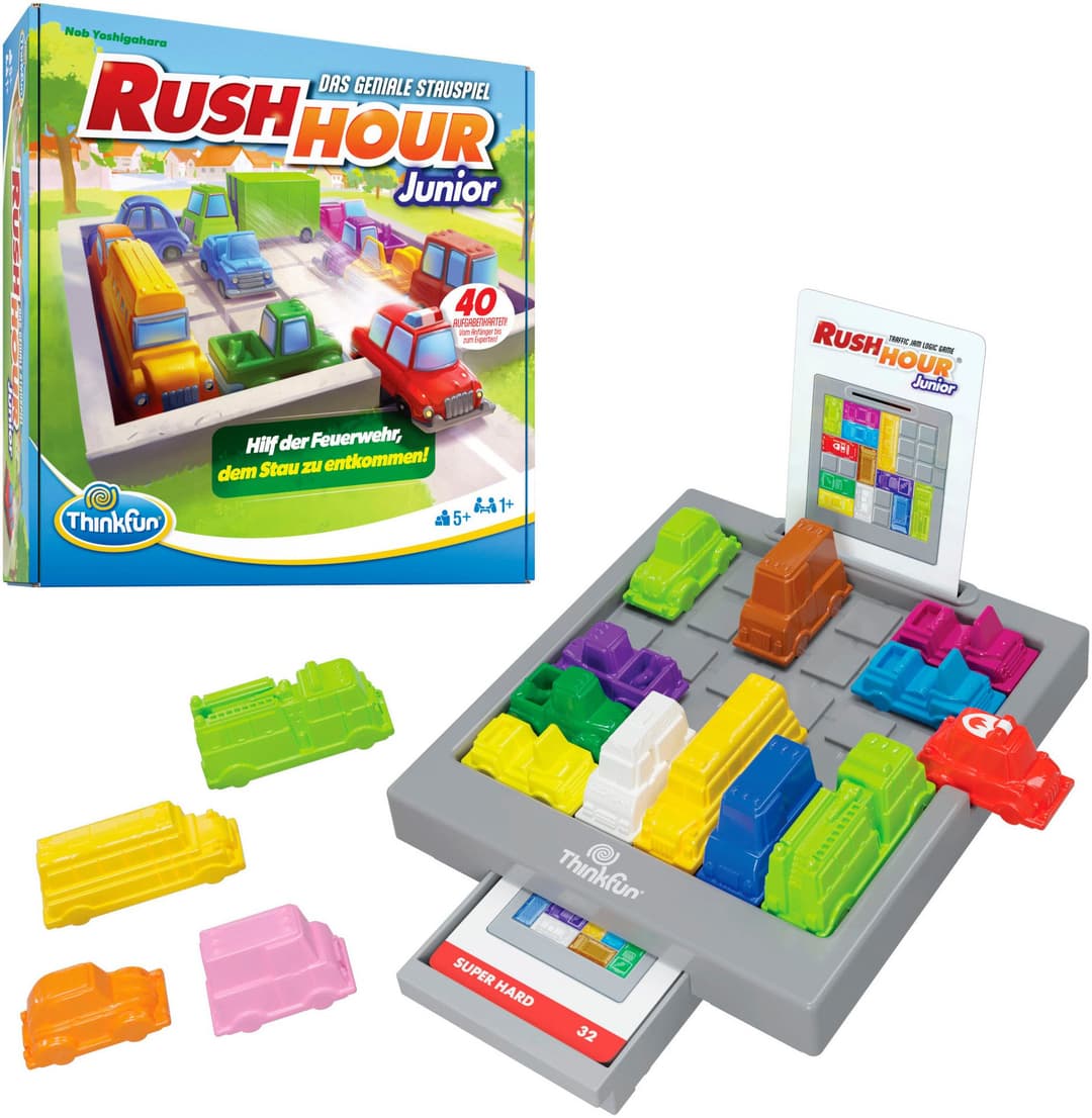 Thinkfun® Spiel Rush Hour® Junior | Mehrfarbig