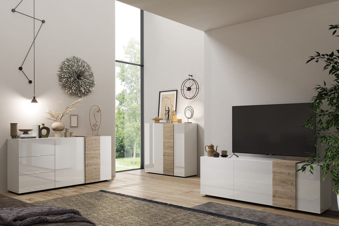 Home affaire Highboard Venus | Weiß