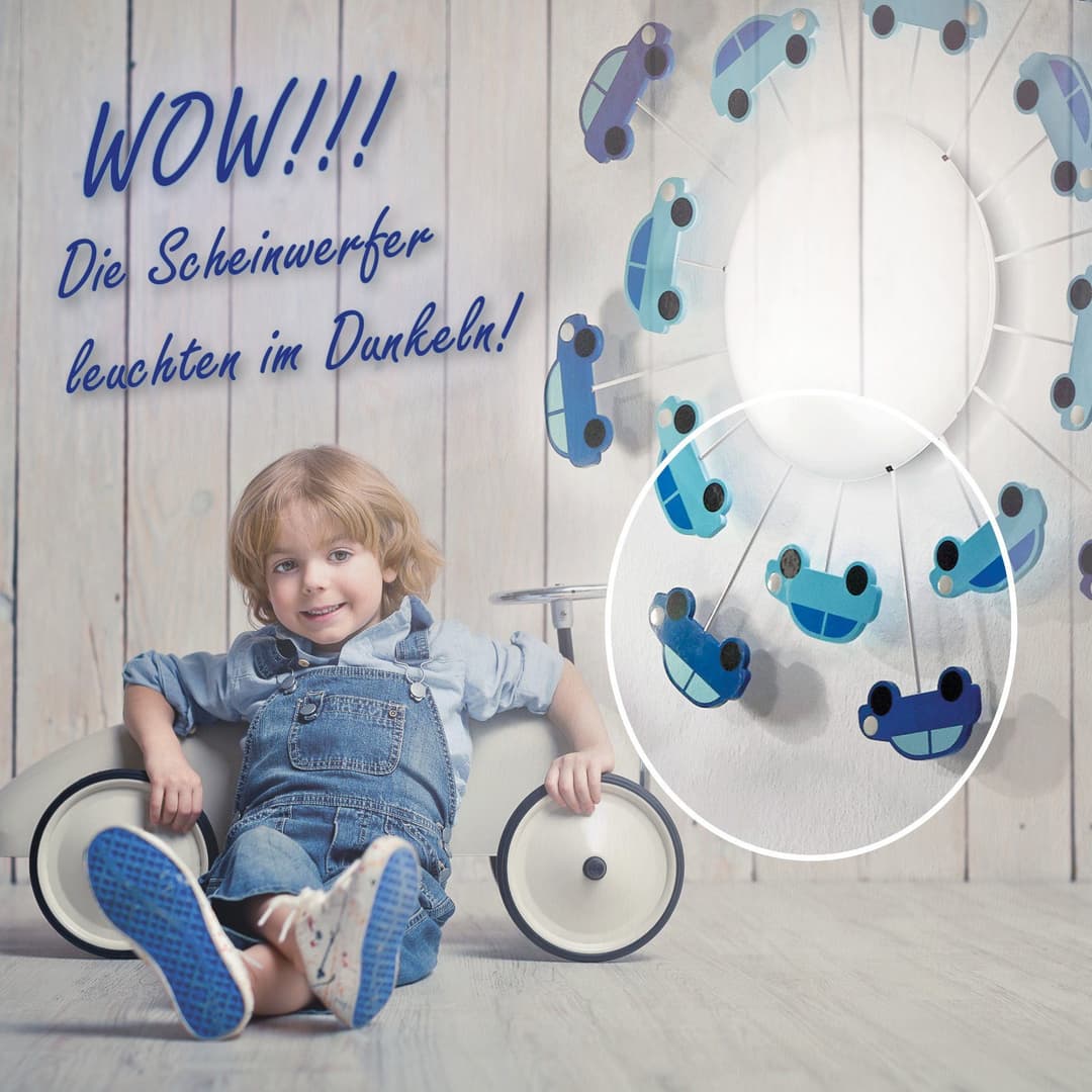 EGLO VIKI Deckenleuchte | Blau