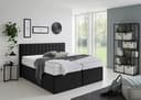 Westfalia Schlafkomfort Boxspringbett Dublin | Schwarz