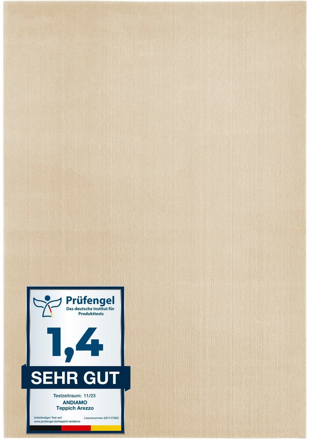 Andiamo Teppich Arezzo | Beige