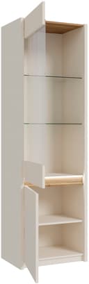 FORTE Oak Squere Vitrine | Beige 3