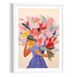 Reinders! Kunstdruck Spring Girl | Mehrfarbig