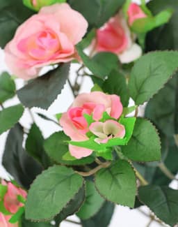 Künstlicher Rosenhänger | Rosa