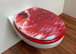 ADOB WC-Sitz Apfel | Rot