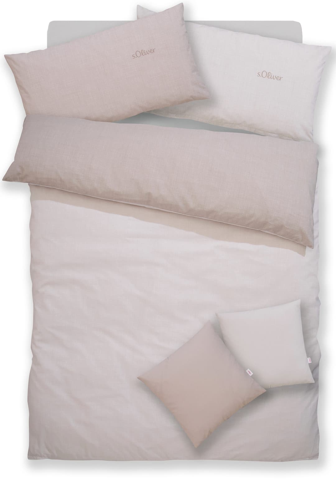 s.Oliver Wendebettwäsche MELINDA | Beige