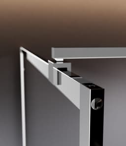 welltime Walk-in-Dusche | Silber