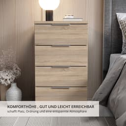 Schlafkontor Smilla Nachtkommode | Holztöne