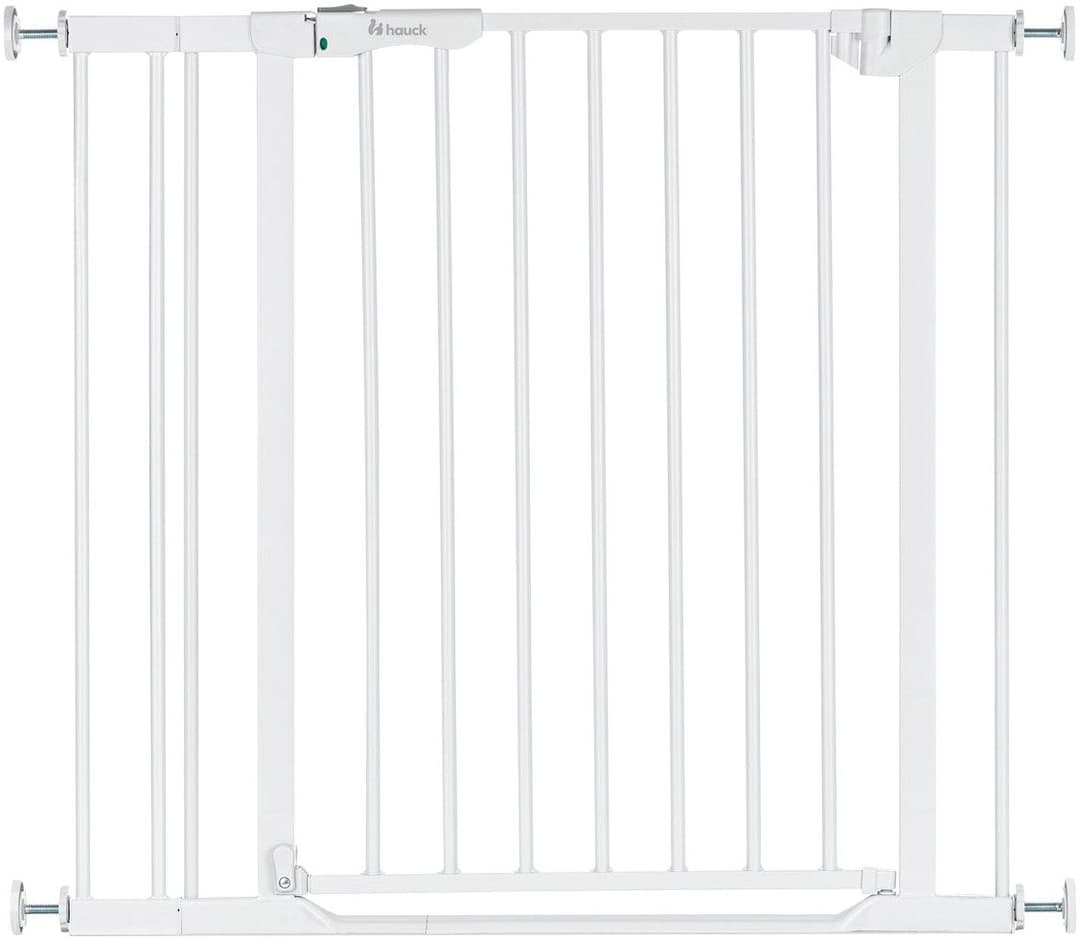 Hauck Türschutzgitter Clear Step Set 2 | Weiß