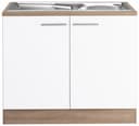 OPTIFIT Spülenschrank Kalmar | Weiß 2