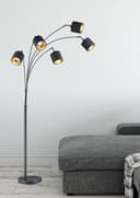 Reality Leuchten Stehlampe Tommy | Schwarz 2