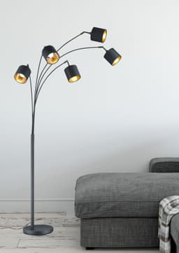 Reality Leuchten Stehlampe Tommy | Schwarz