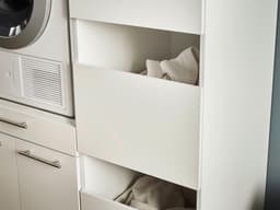 Laundreezy Mehrzweckschrank-Set | Weiß