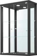 fif möbel Vitrine OPTIMA | Schwarz