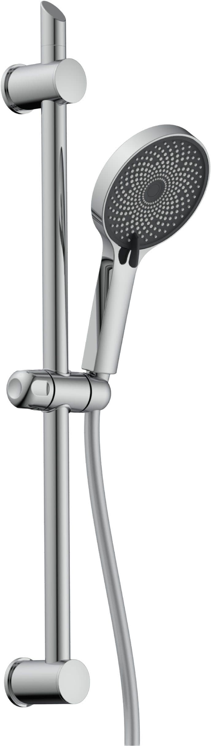 welltime Stangenbrause-Set Rio | Silber