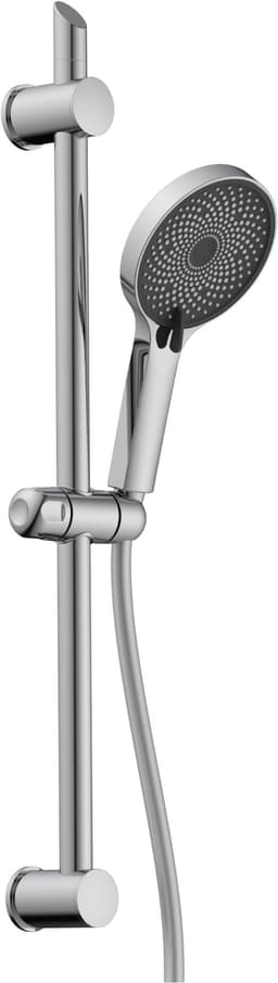 welltime Stangenbrause-Set Rio | Silber