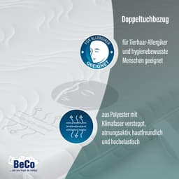Komfortschaummatratze Marissa | Weiß