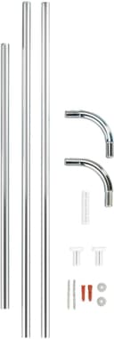 WENKO Winkelstange Universal | Silber