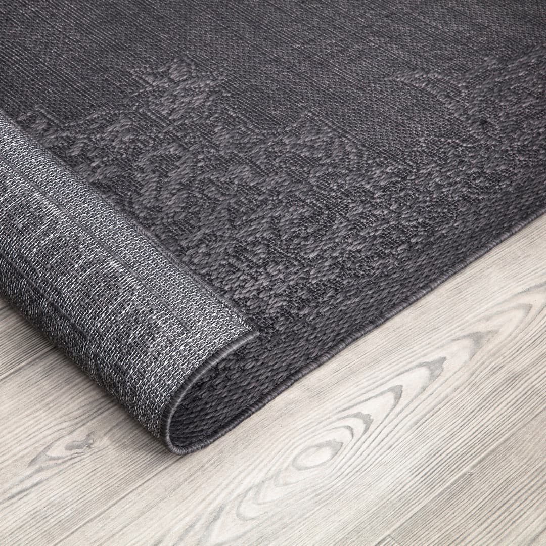 Paco Home Teppich Rimini 412 | Grau