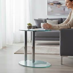 HAKU Beistelltisch | Silber