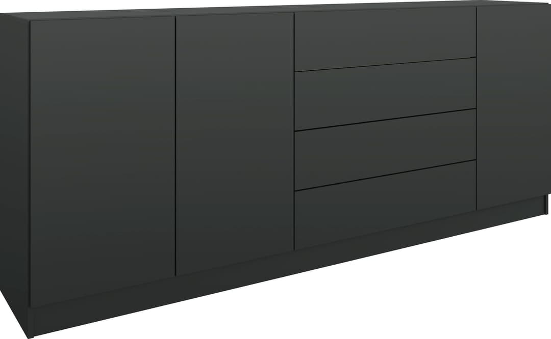 borchardt Möbel Sideboard Vaasa | Schwarz