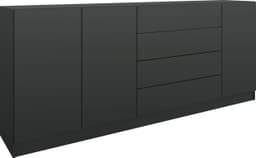 borchardt Möbel Sideboard Vaasa | Schwarz