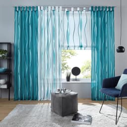 OTTO home Gardine Dimona | Türkis