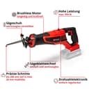 Einhell Universalsäge TP-AP 18/28 Li BL - Solo | Mehrfarbig 5