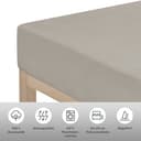 OTTO home Spannbettlaken | Braun 2