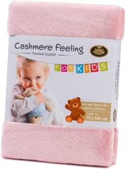 Kinderdecke Premium Cashmerefeeling | Rosa