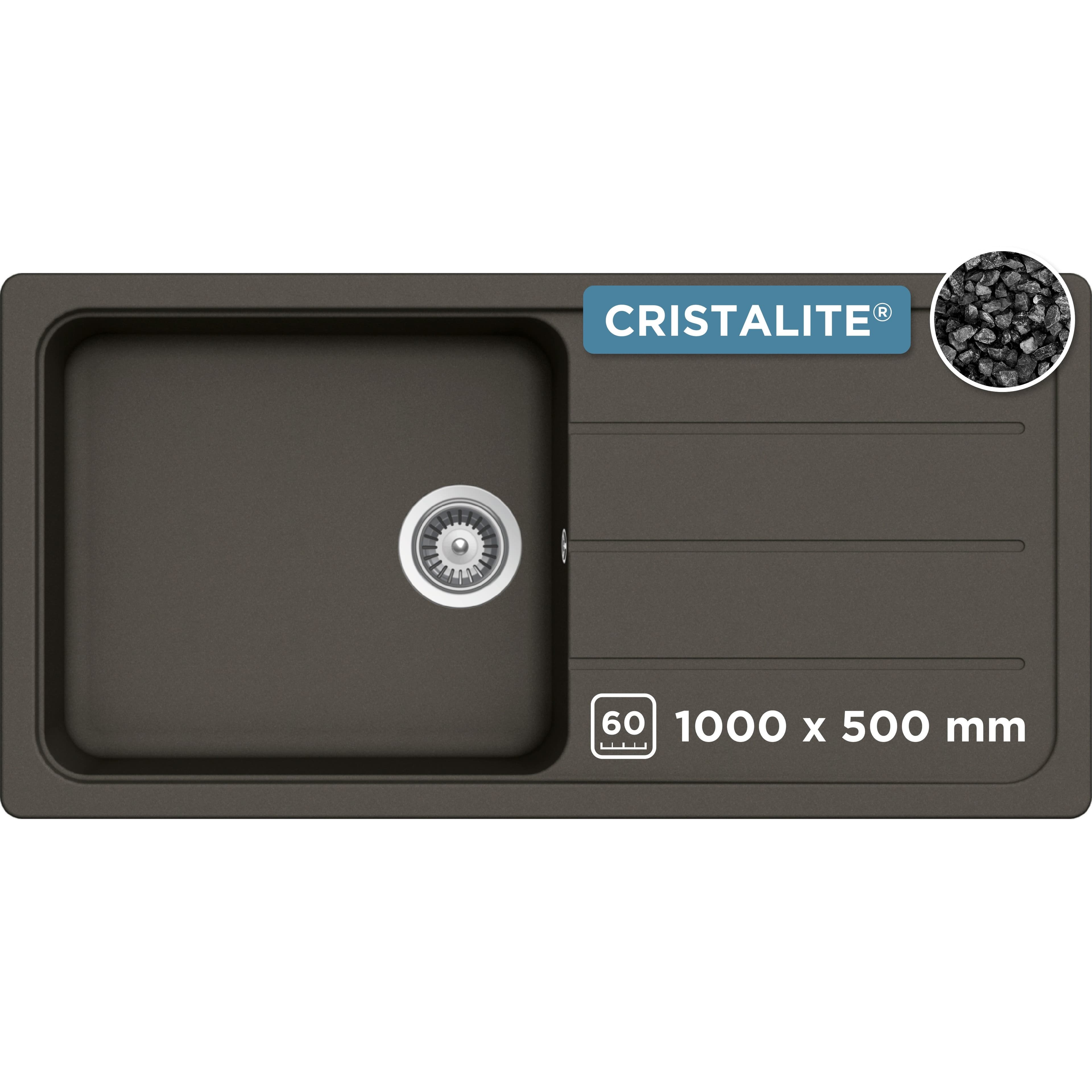 Schock Granitspüle Formhaus | Grau