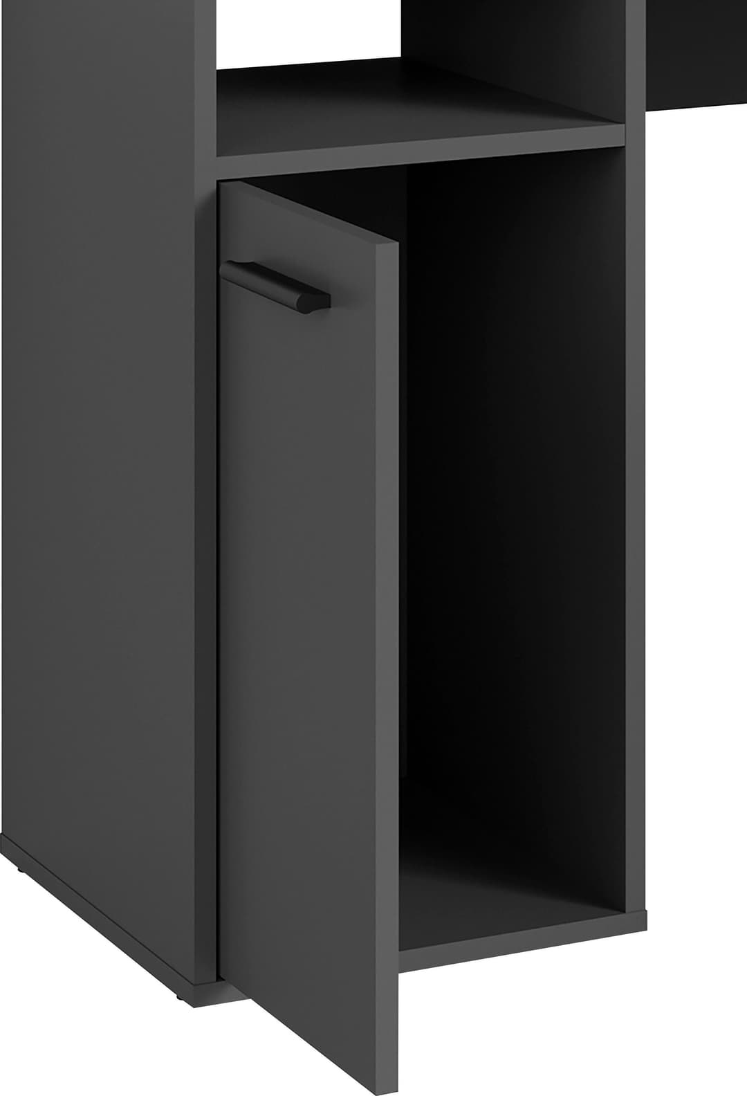 byLIVING Gamingtisch Fox | Schwarz