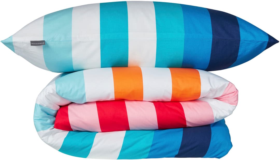 Schiesser Bettwäsche Happy Stripe | Mehrfarbig