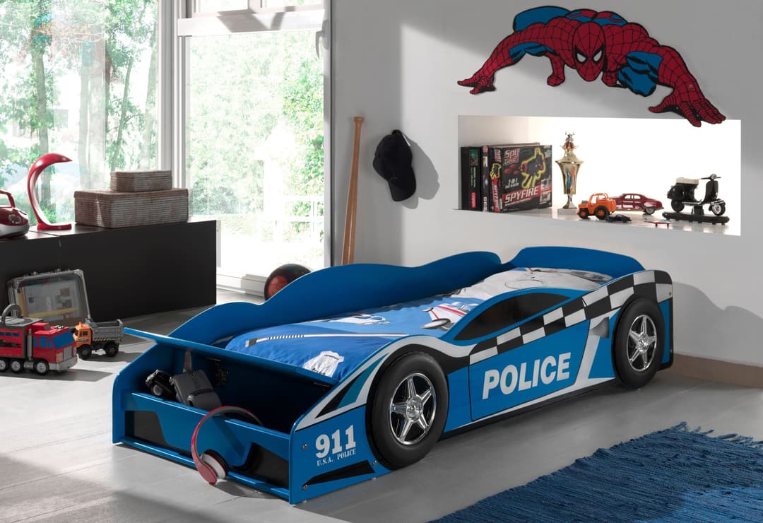 Vipack Autobett Police | Blau