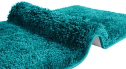 Möve Badematte Superwuschel | Türkis