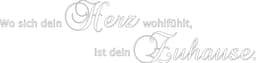 OTTO home Wandspruch Wo sich dein Herz wohlfühlt, ist dein Zuhause