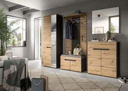 Home affaire Garderobenpaneel REHAT | Braun