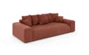 Home affaire Big-Sofa LAKESIDE 3-Sitzer Schlafsofa | Rot 4