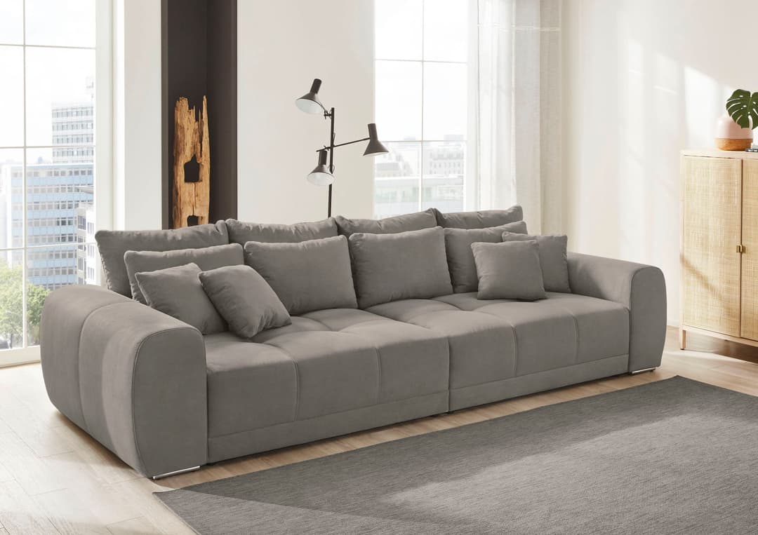 Jockenhöfer Gruppe Big-Sofa Moldau XXL | Grau