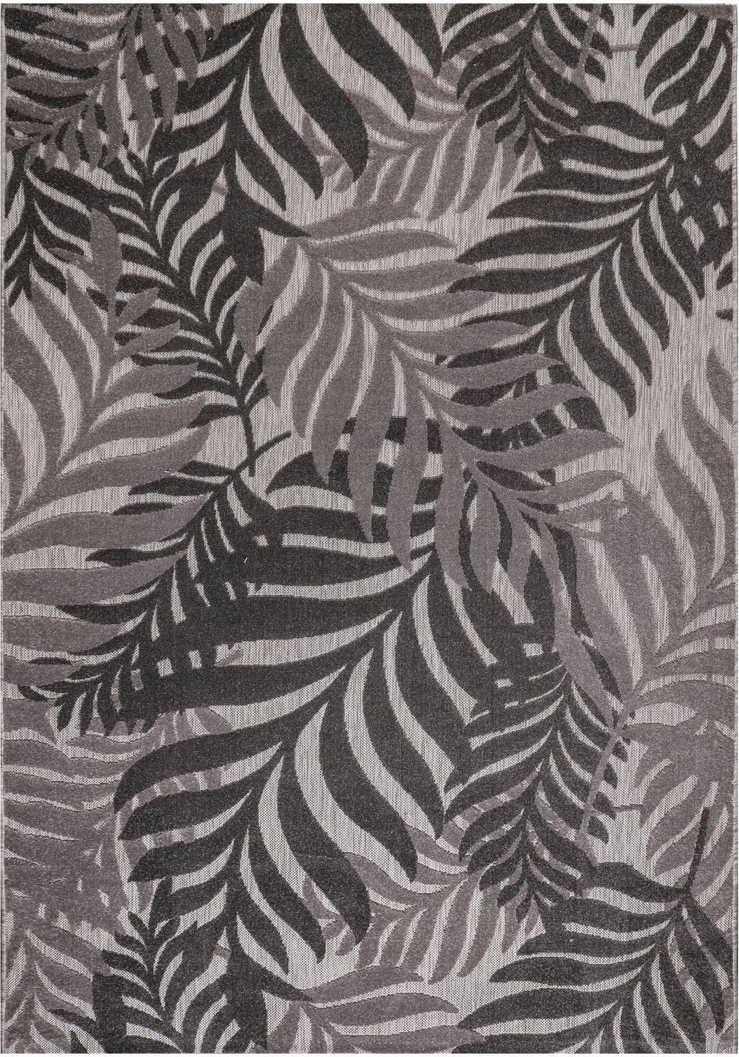 Sanat Teppich Floral Outdoor | Grau