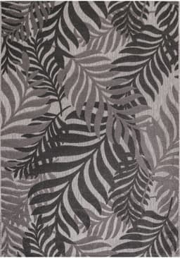 Sanat Teppich Floral Outdoor | Grau