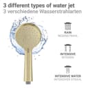 WENKO Duschsystem Young Line | Gold 5